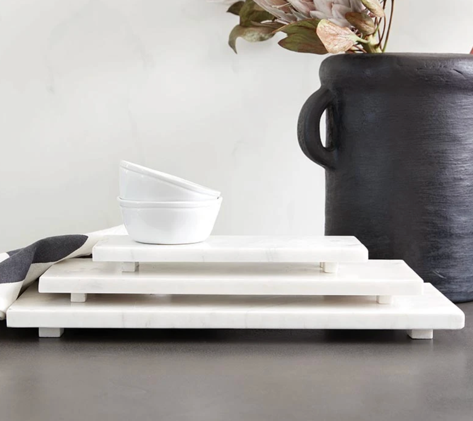 Small White Marble Tray