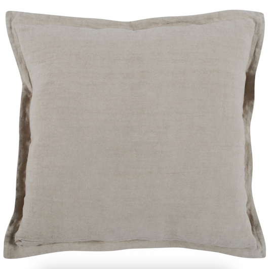 Sun Washed Linen Pillow | 22"x22"