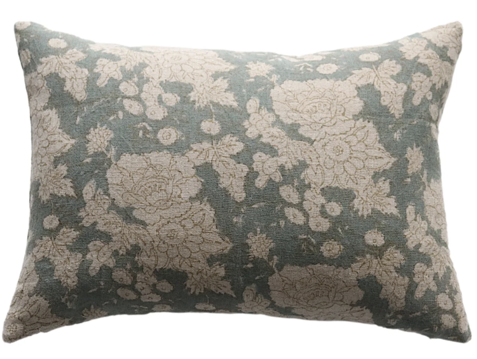 Nellie Floral Pillow, Multiple Sizes