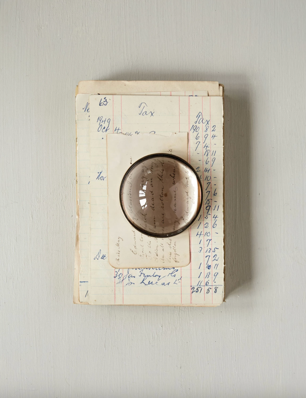 Paperweight/Magnifying Glass