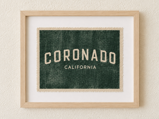 "Coronado" Framed Art