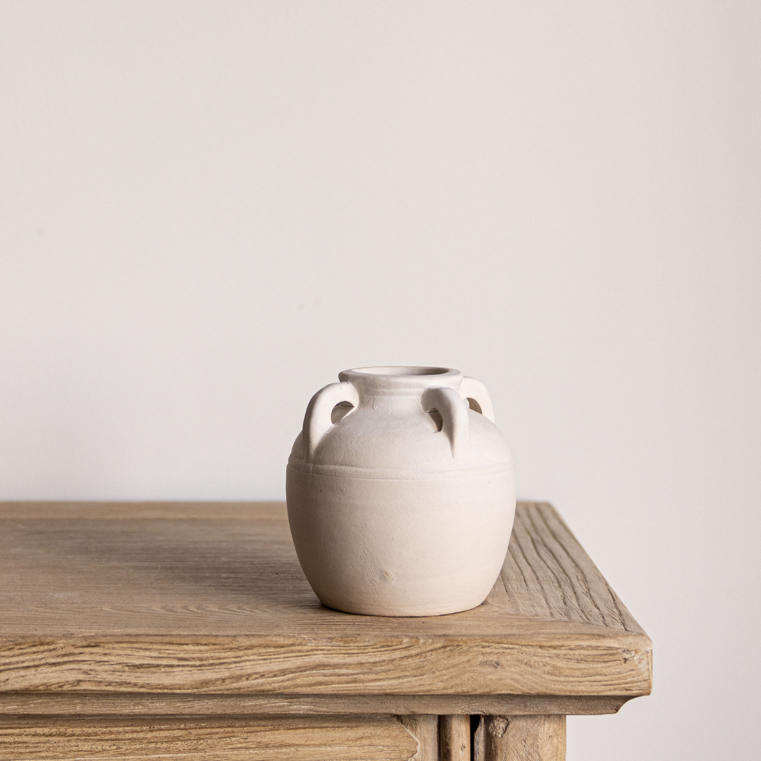 Terracotta Milk Matte Vase
