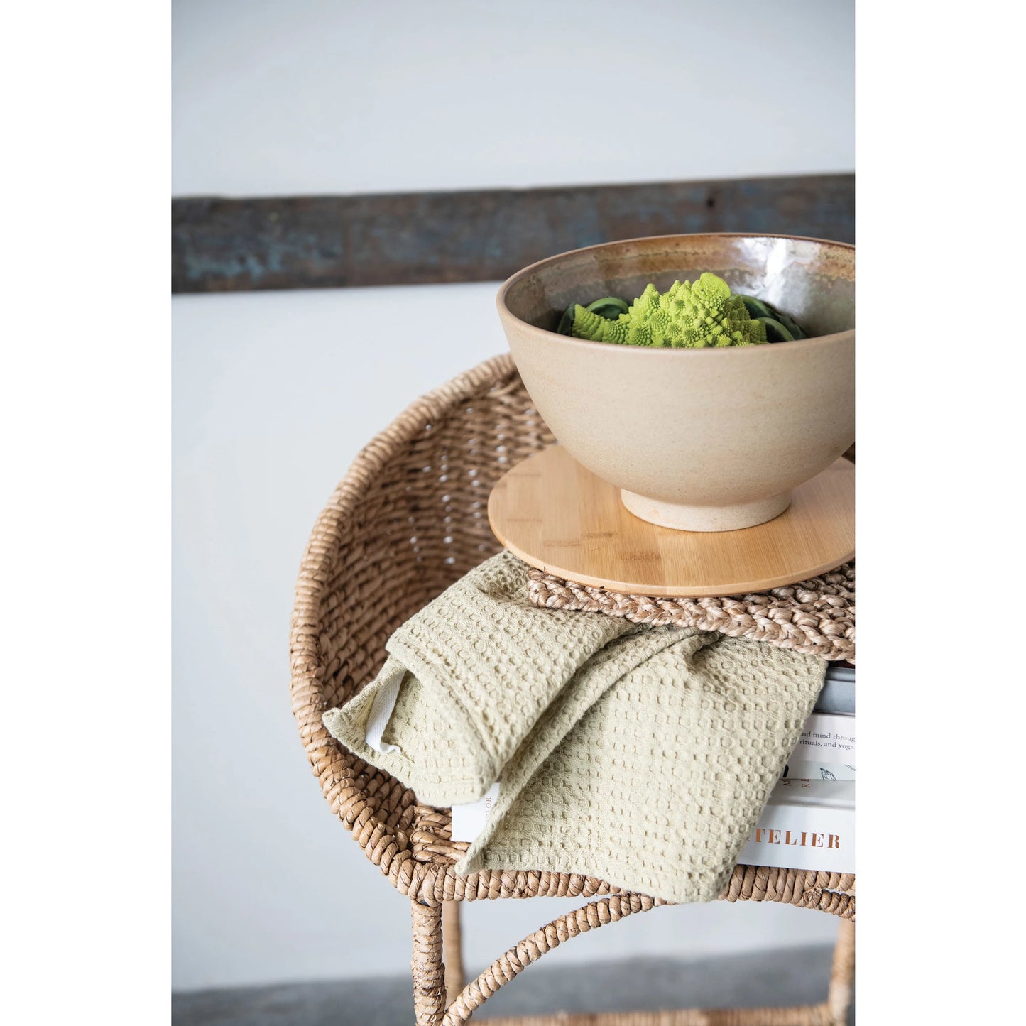 Square Jute Crocheted Pot Holder