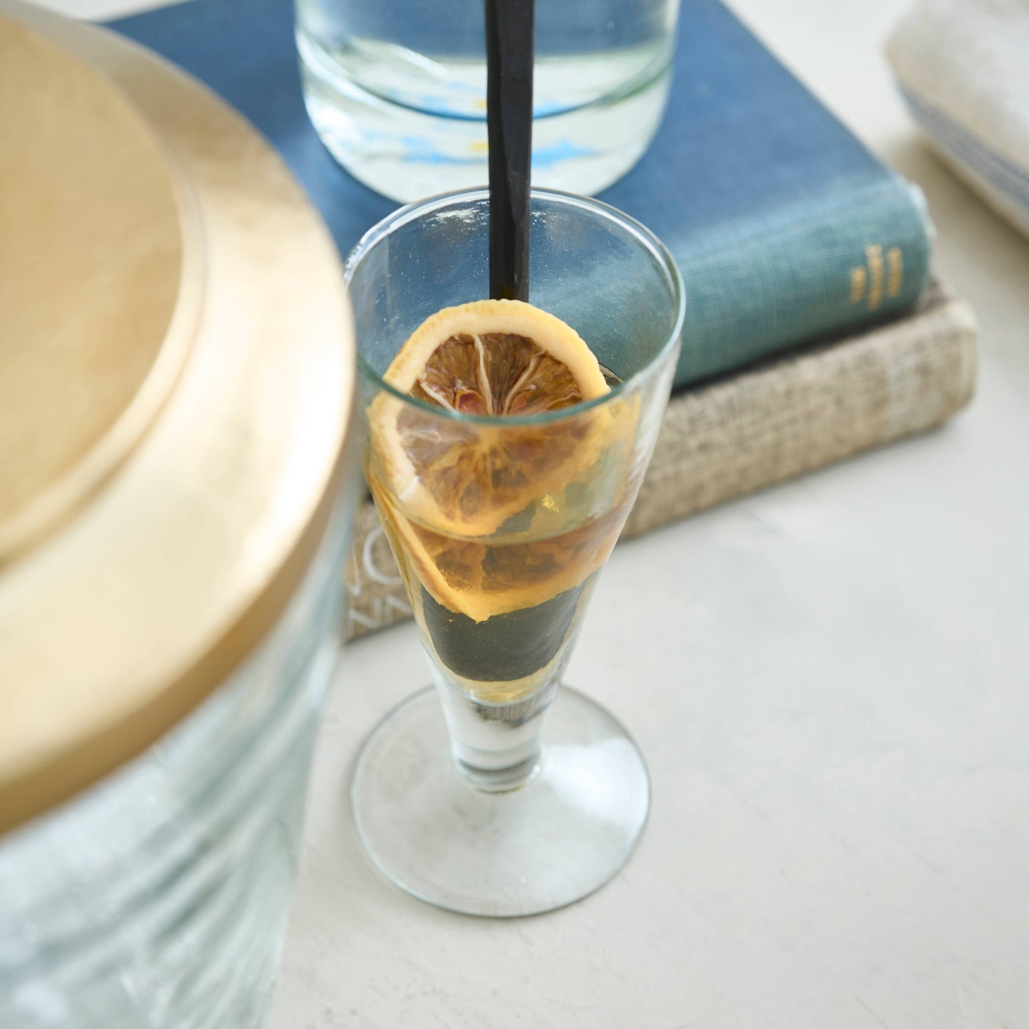 Pebbled Footed Aperitif Glass