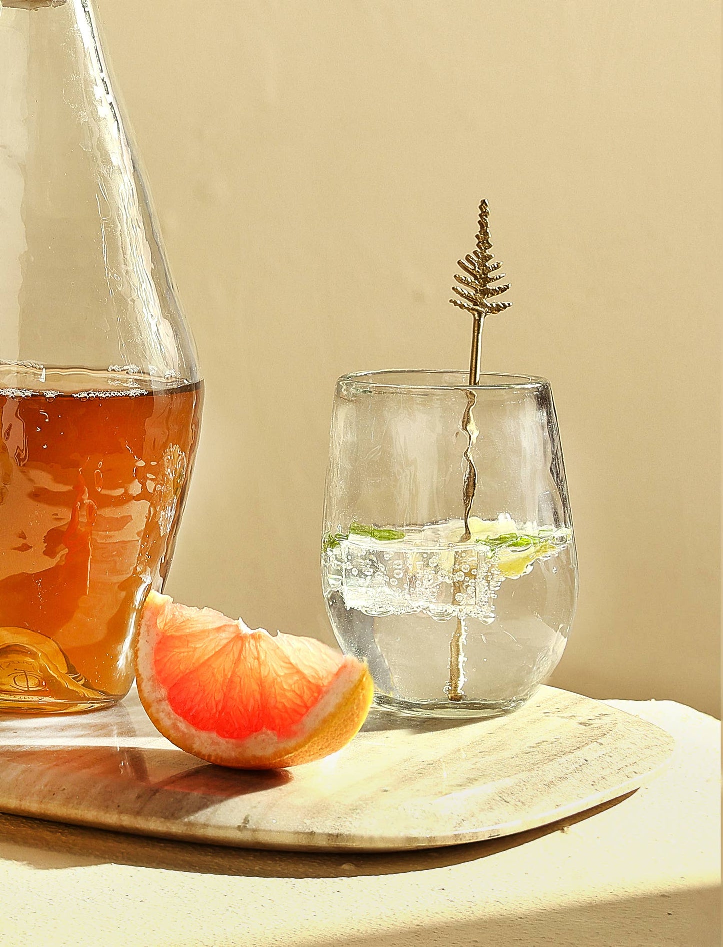 Pebbled Small Glass
