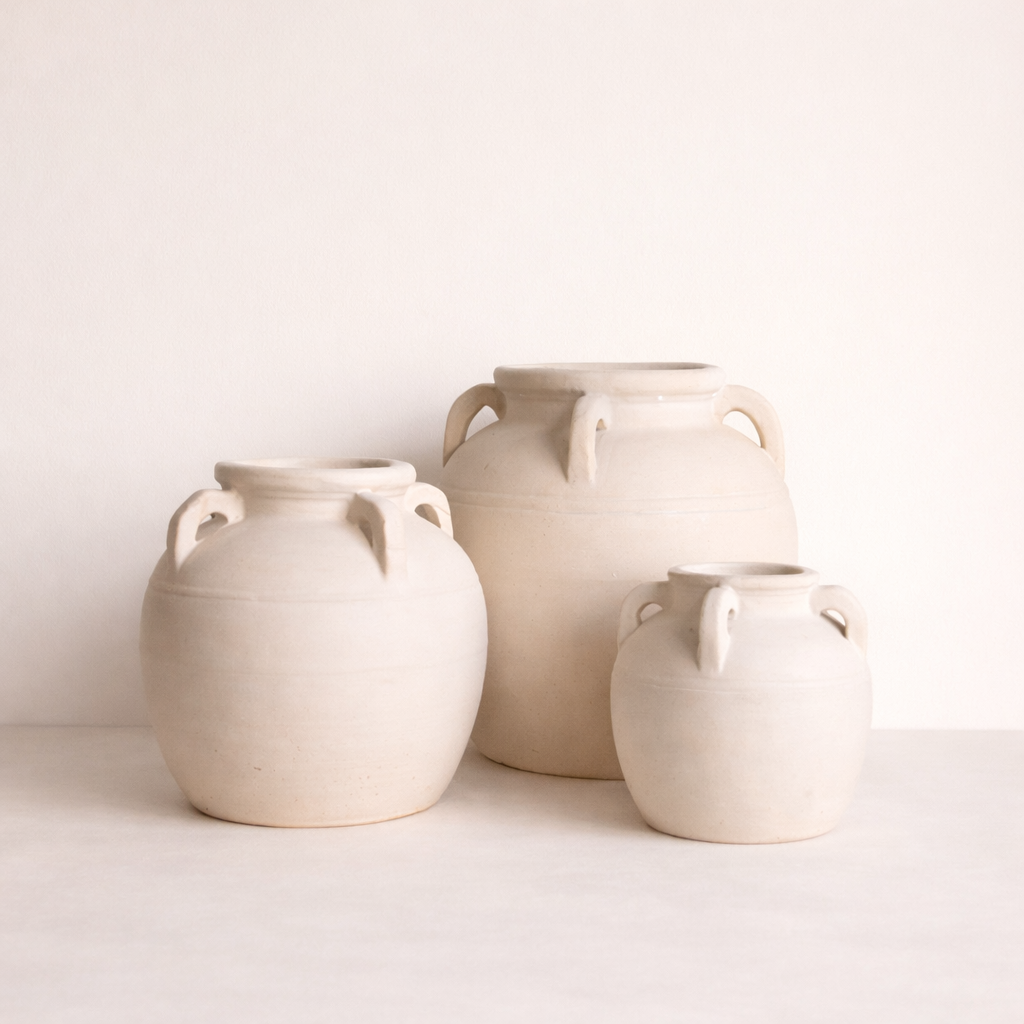 Terracotta Milk Matte Vase