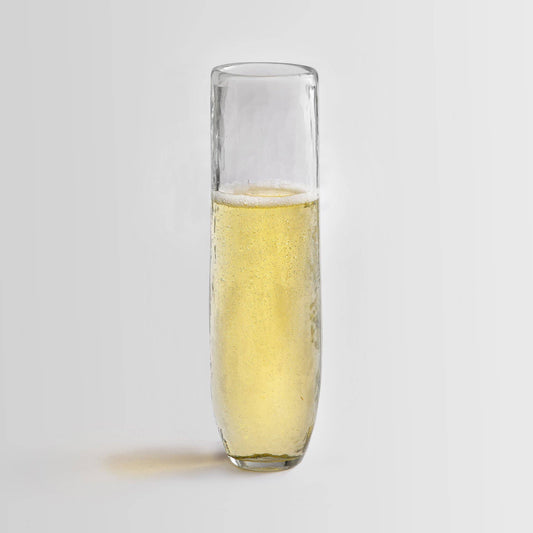 Pebbled Stemless Flute