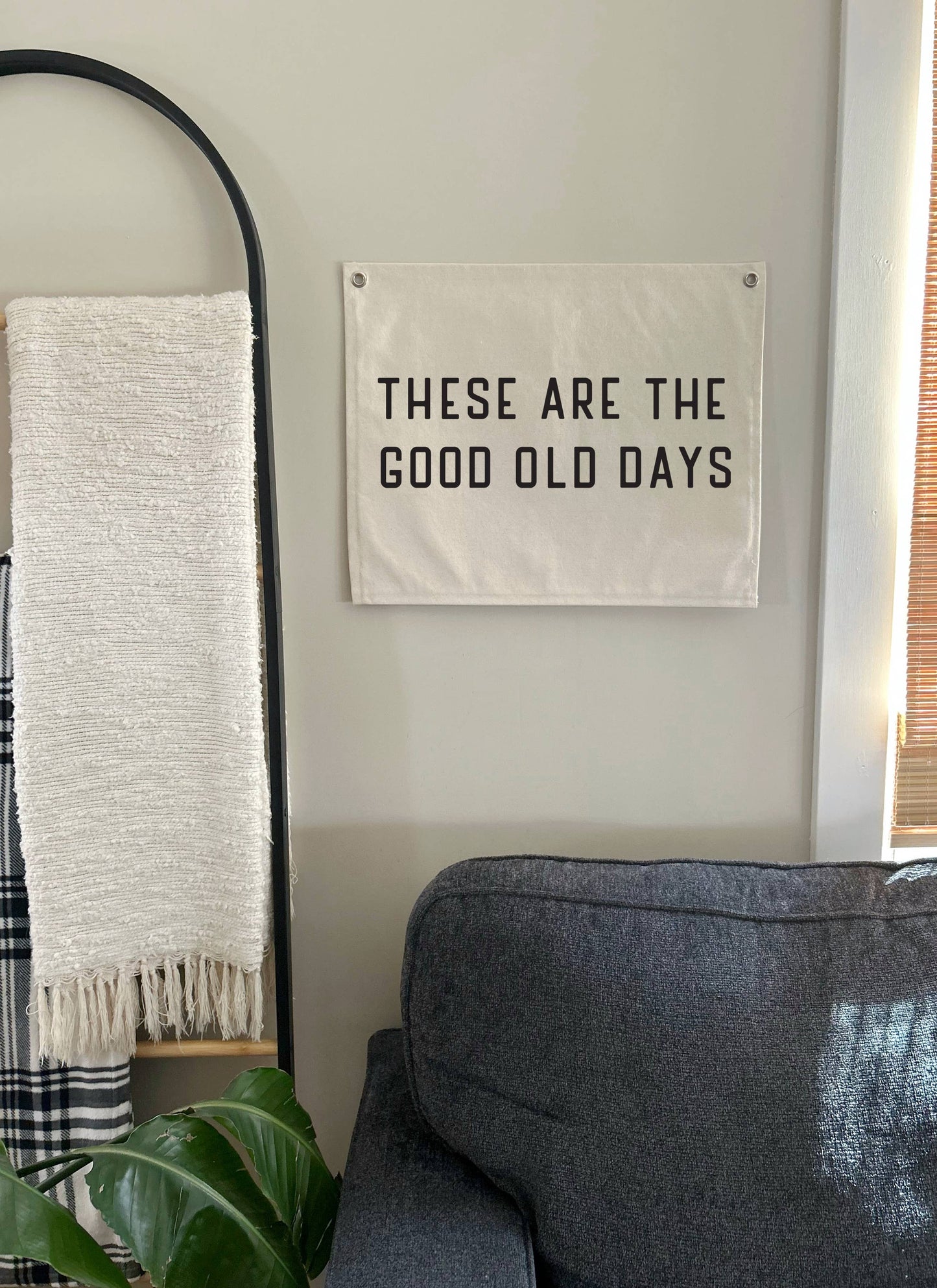 Good Old Days Canvas Banner