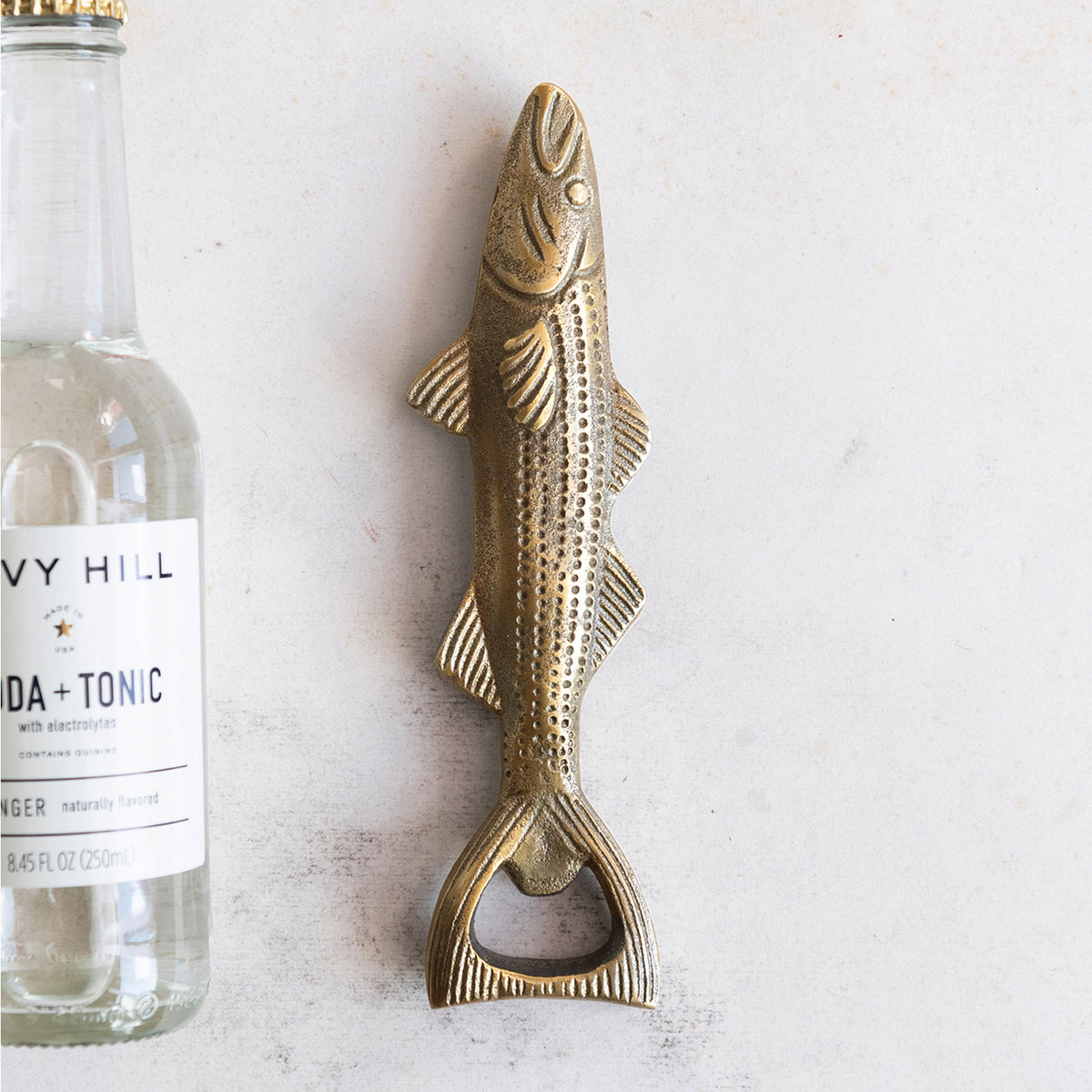 Antique Inspired Fish Shaped Bottle Opener