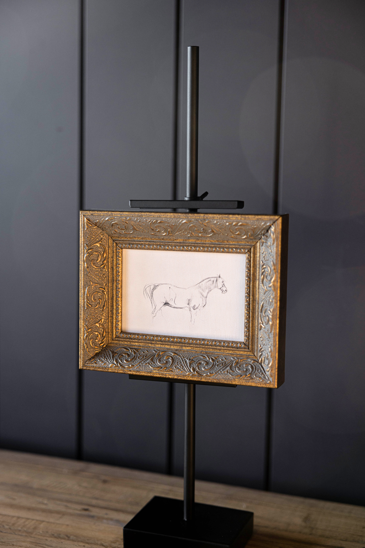 Adjustable Tabletop Easel, Matte Black