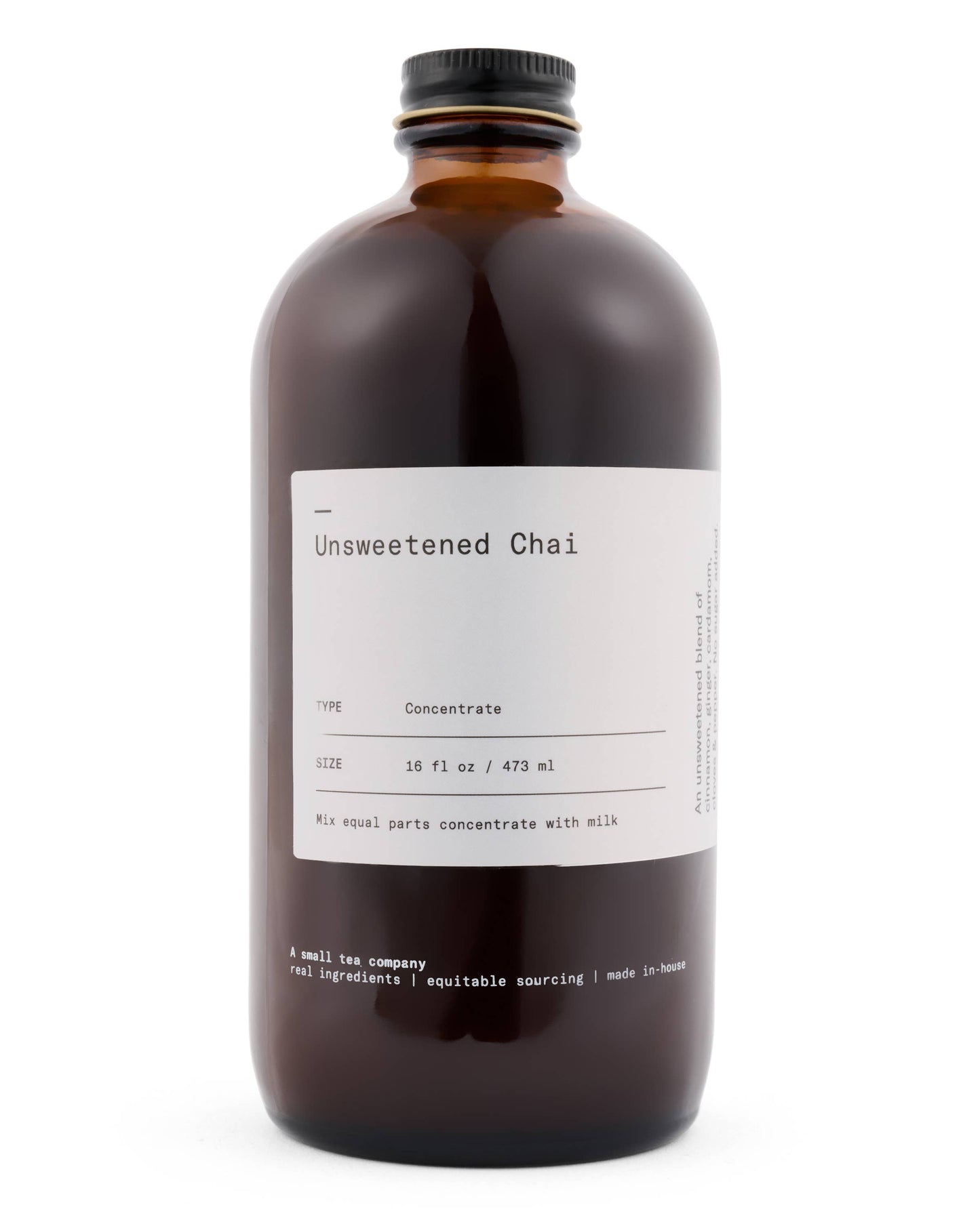 Unsweetened Chai Concentrate
