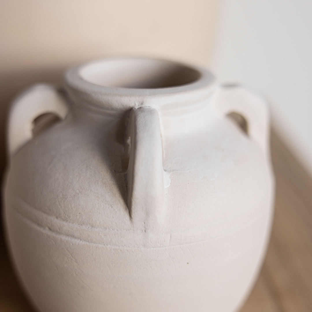 Terracotta Milk Matte Vase