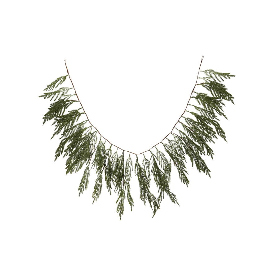 Faux Cypress Garland