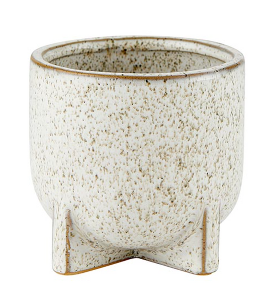 Speckled Footed Pot